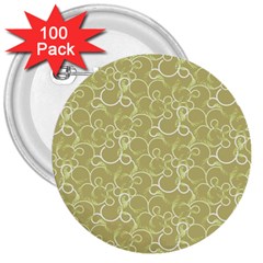 Plaid pattern 3  Buttons (100 pack) 