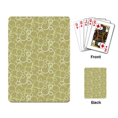 Plaid pattern Playing Card