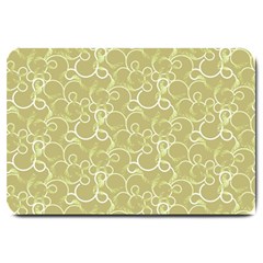 Plaid pattern Large Doormat 