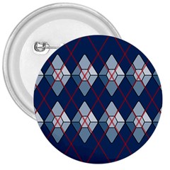 Diamonds And Lasers Argyle  3  Buttons by emilyzragz