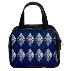 Diamonds And Lasers Argyle  Classic Handbags (2 Sides)