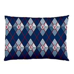 Diamonds And Lasers Argyle  Pillow Case (two Sides)