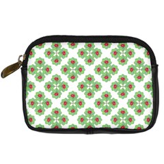 Floral Collage Pattern Digital Camera Cases by dflcprints