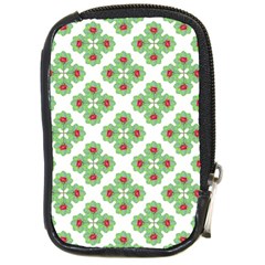 Floral Collage Pattern Compact Camera Cases by dflcprints