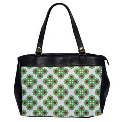 Floral Collage Pattern Office Handbags by dflcprints