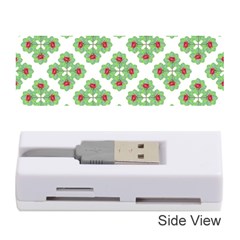 Floral Collage Pattern Memory Card Reader (stick)  by dflcprints