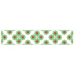 Floral Collage Pattern Flano Scarf (small)  by dflcprints