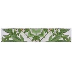 Marijuana Leaf Pattern Flano Scarf (large) by getstonedinstyle