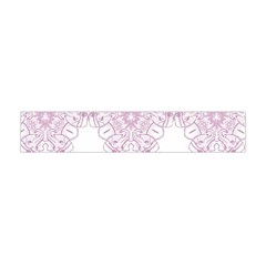 Ganja Ganesh Pattern (pink) Flano Scarf (mini) by getstonedinstyle