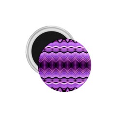 Purple Pink Zig Zag Pattern 1.75  Magnets