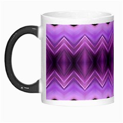 Purple Pink Zig Zag Pattern Morph Mugs