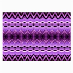 Purple Pink Zig Zag Pattern Large Glasses Cloth