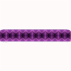 Purple Pink Zig Zag Pattern Small Bar Mats