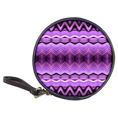 Purple Pink Zig Zag Pattern Classic 20-CD Wallets