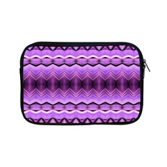 Purple Pink Zig Zag Pattern Apple iPad Mini Zipper Cases