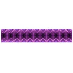 Purple Pink Zig Zag Pattern Flano Scarf (Large)