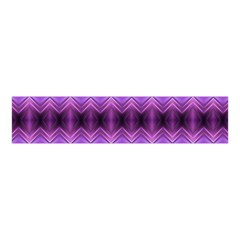 Purple Pink Zig Zag Pattern Velvet Scrunchie