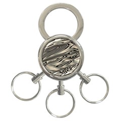 Alien Planet Surface 3-Ring Key Chains