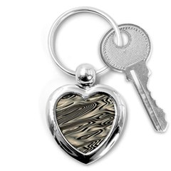 Alien Planet Surface Key Chains (Heart) 