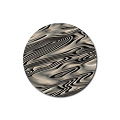 Alien Planet Surface Rubber Coaster (Round) 