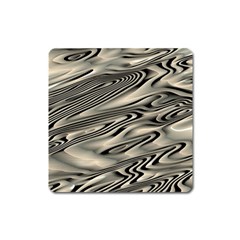 Alien Planet Surface Square Magnet