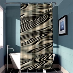 Alien Planet Surface Shower Curtain 36  x 72  (Stall) 