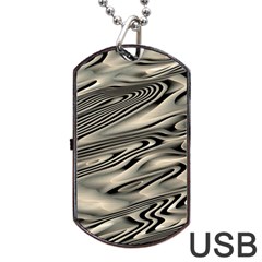 Alien Planet Surface Dog Tag USB Flash (One Side)