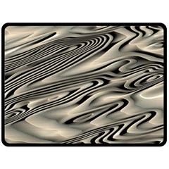 Alien Planet Surface Double Sided Fleece Blanket (Large) 