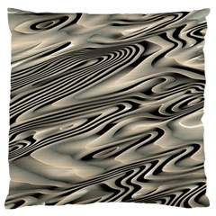 Alien Planet Surface Large Flano Cushion Case (Two Sides)