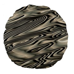 Alien Planet Surface Large 18  Premium Flano Round Cushions