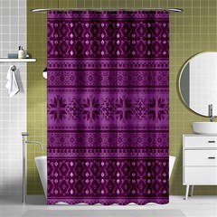 Pattern Shower Curtain 48  X 72  (small) 