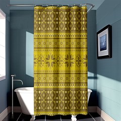 Pattern Shower Curtain 36  X 72  (stall)  by Valentinaart