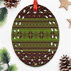 Pattern Ornament (oval Filigree) by Valentinaart