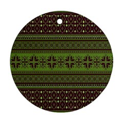 Pattern Ornament (round) by Valentinaart