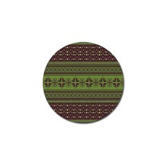 Pattern Golf Ball Marker (4 Pack) by Valentinaart