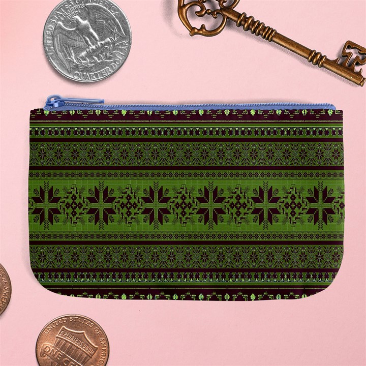 Pattern Large Coin Purse