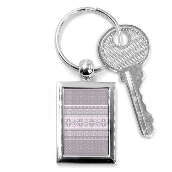 Pattern Key Chains (Rectangle) 