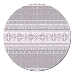 Pattern Magnet 5  (round) by Valentinaart