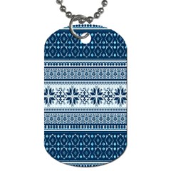 Pattern Dog Tag (two Sides)