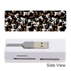 Dark Chinoiserie Floral Collage Pattern Memory Card Reader (stick)  by dflcprints