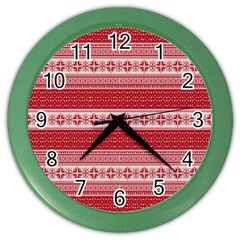 Pattern Color Wall Clocks