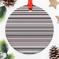 Pattern Round Ornament (two Sides) by Valentinaart