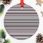 Pattern Round Ornament (Two Sides) Front