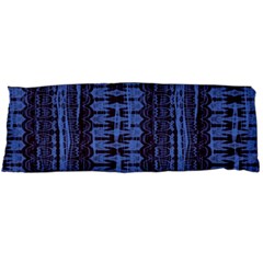 Wrinkly Batik Pattern   Blue Black Body Pillow Case (dakimakura)