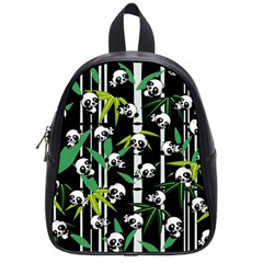 Satisfied And Happy Panda Babies On Bamboo School Bags (small)  by EDDArt