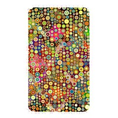 Multicolored Retro Spots Polka Dots Pattern Memory Card Reader by EDDArt