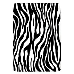 Zebra Stripes Pattern Traditional Colors Black White Flap Covers (s)  by EDDArt