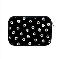 Footprints Dog White Black Apple Macbook Pro 15  Zipper Case by EDDArt