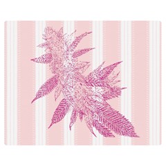 Cotton Candy Makes Me Happy  stoner  Double Sided Flano Blanket (medium)  by getstonedinstyle