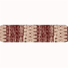 Wrinkly Batik Pattern Brown Beige Large Bar Mats by EDDArt